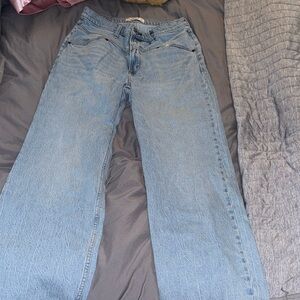 Abercrombie & Fitch Light Blue Flare Jeans
